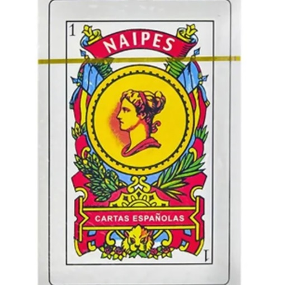 Juegos Naipe Español Cartón Plastificado 1