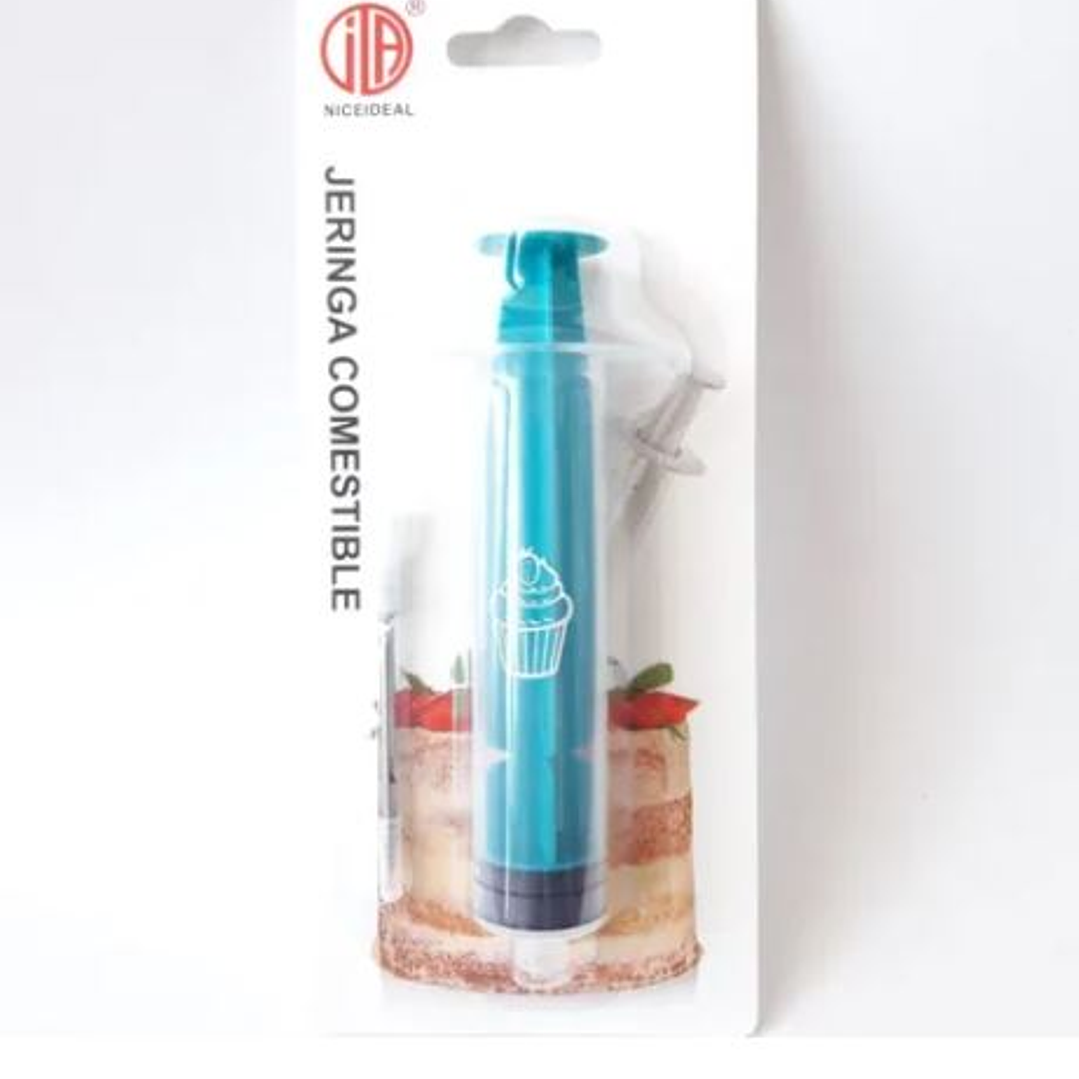 2 Jeringas Con Catéter Alimentación Verde 2