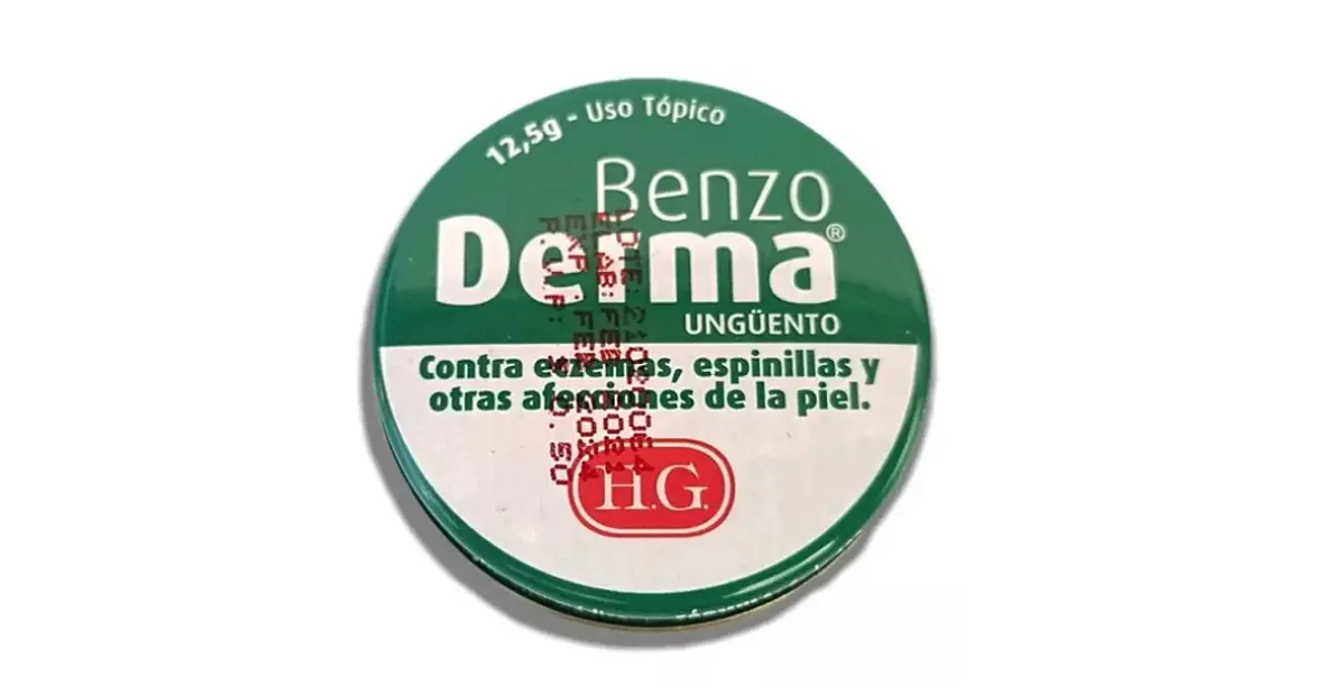 Benzo Derma - Ungüento cicatrizante ELIMINA ESPINILLAS