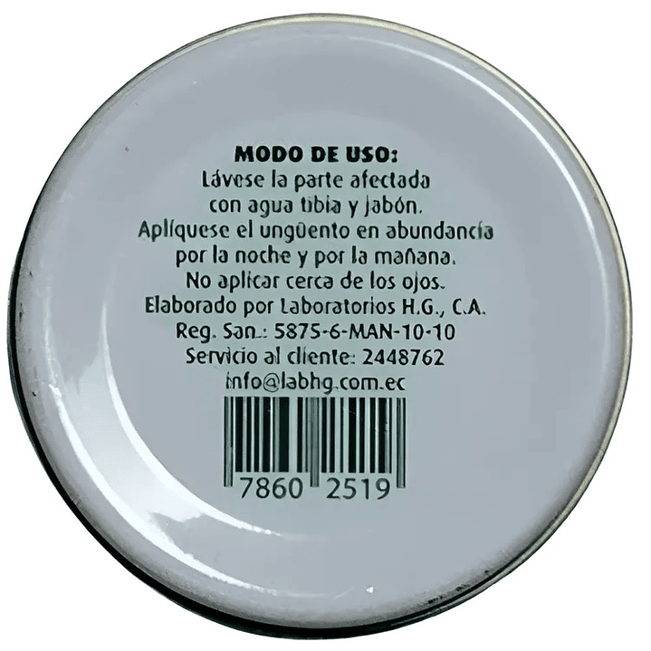 Benzo Derma Ungüento cicatrizante 12,5grs. 2