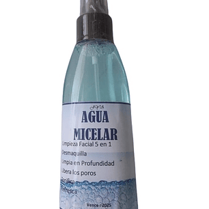 Agua Micelar 170ml. (Desmaquillante)
