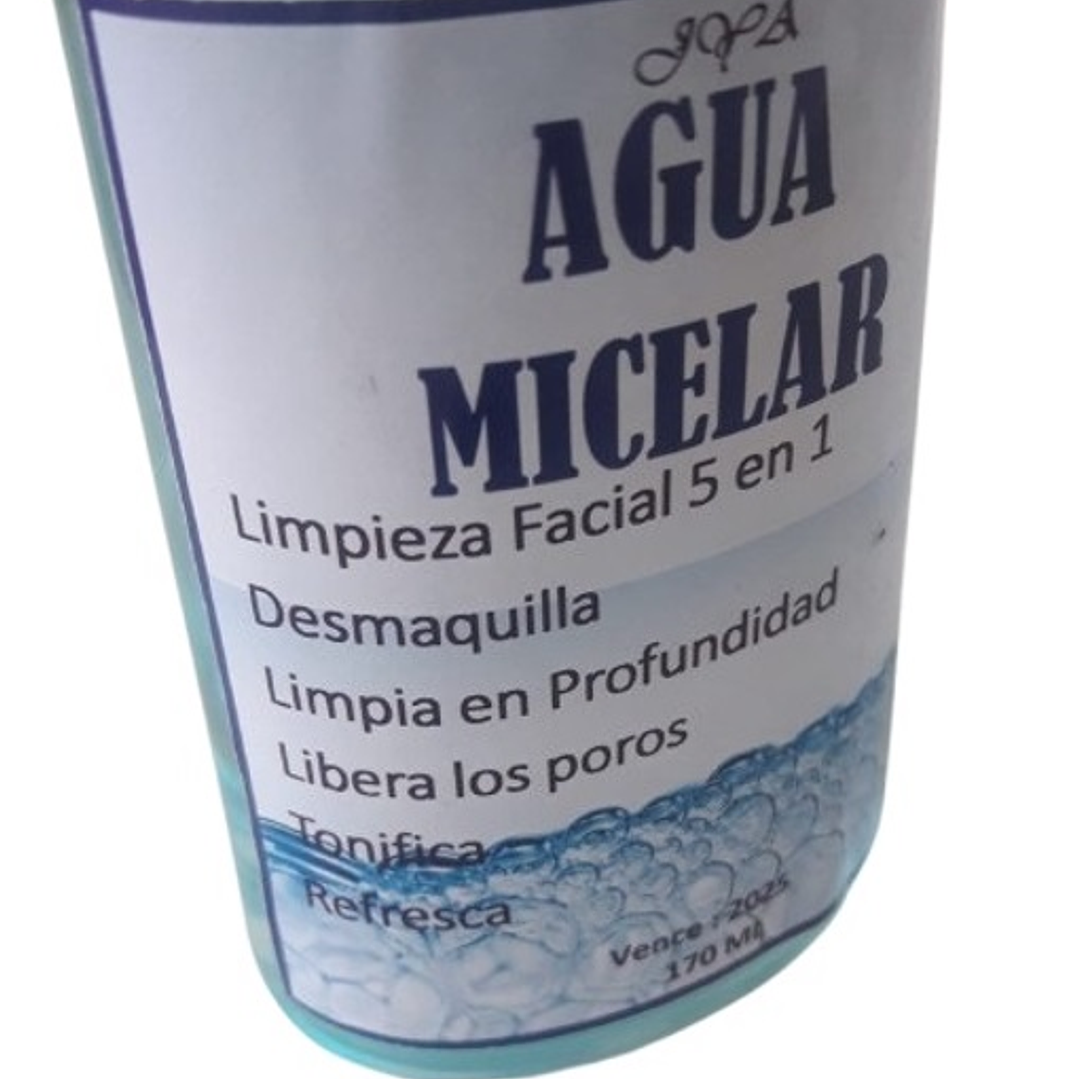 Agua Micelar 170ml. (Desmaquillante) 2