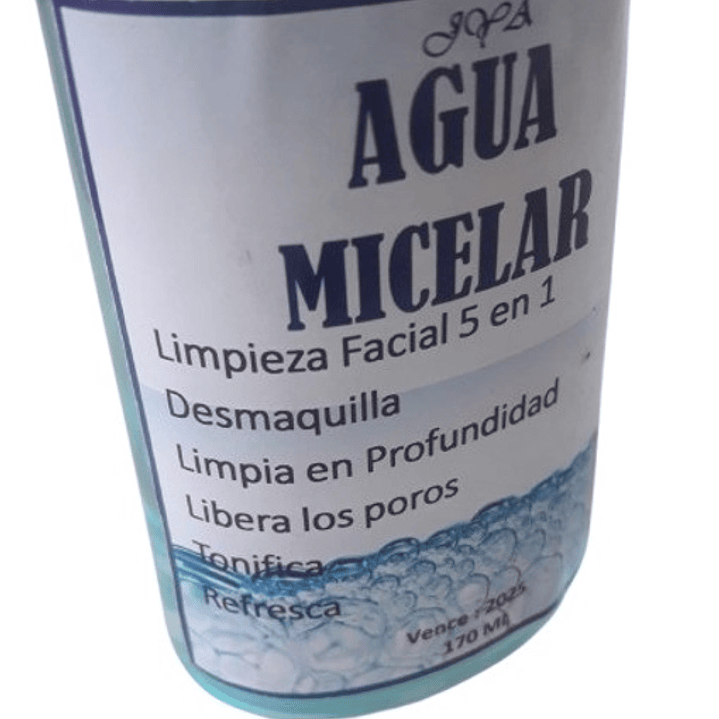 Agua Micelar 170ml. (Desmaquillante) 2
