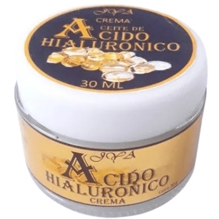 Crema Aceite de Ácido Hialurónico 30grs. 1