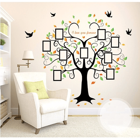 Vinilo Decorativo Adhesivo Para Pared Diseno Arbol Para