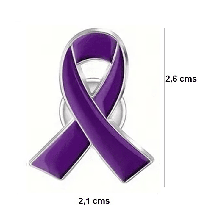 Pin Lazo Morado - Día de la Mujer 2