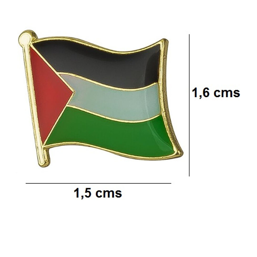 Pin Broche Bandera Palestina 2