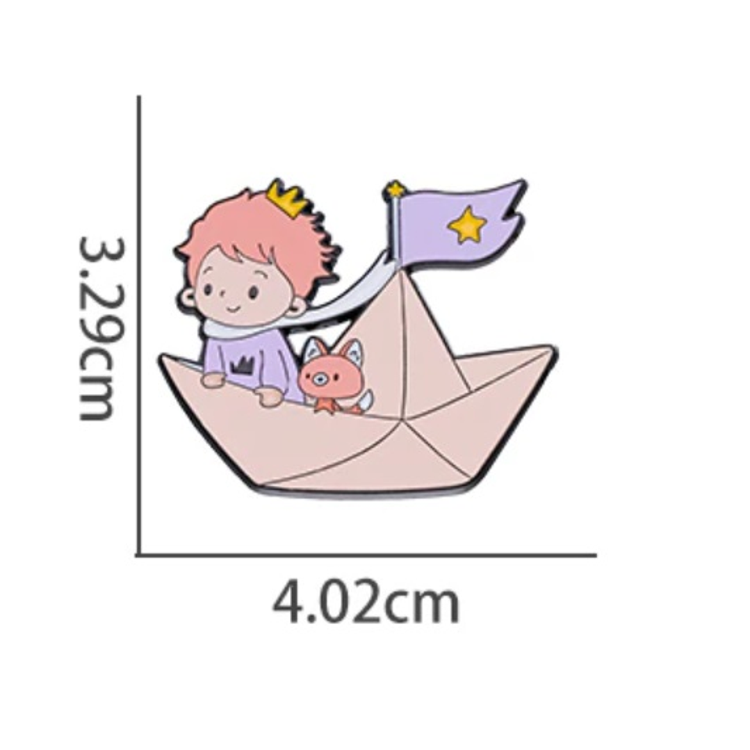 Pin Broche Novela El Principito Barco 2