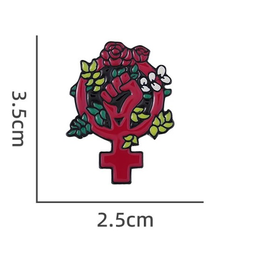 Pin Broche Feminista - Mujer 2