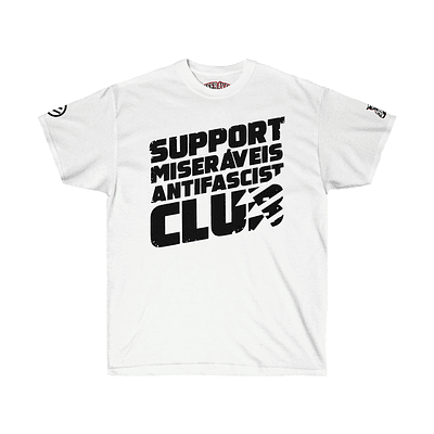 T-Shirt "Support Miseráveis Antifascist Club