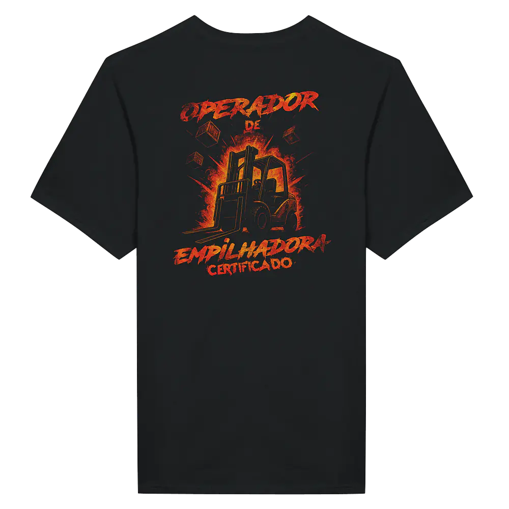 T-shirt "Operador de Empilhadora
