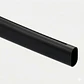 Barra Closet Ovalada Acero Inoxidable Negro - Miniatura 2