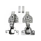 Bisagra 3D SemiCurva Cierre Suave - Miniatura 2