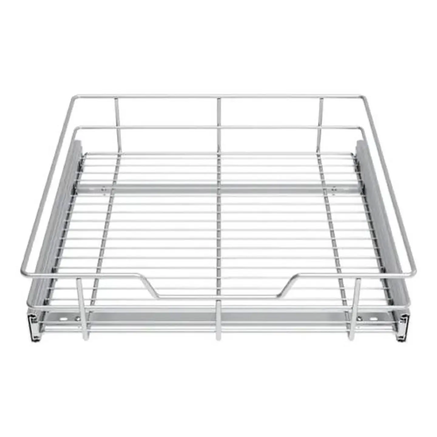 Cesta Cromada Extraible Cierre Suave 400MM 2