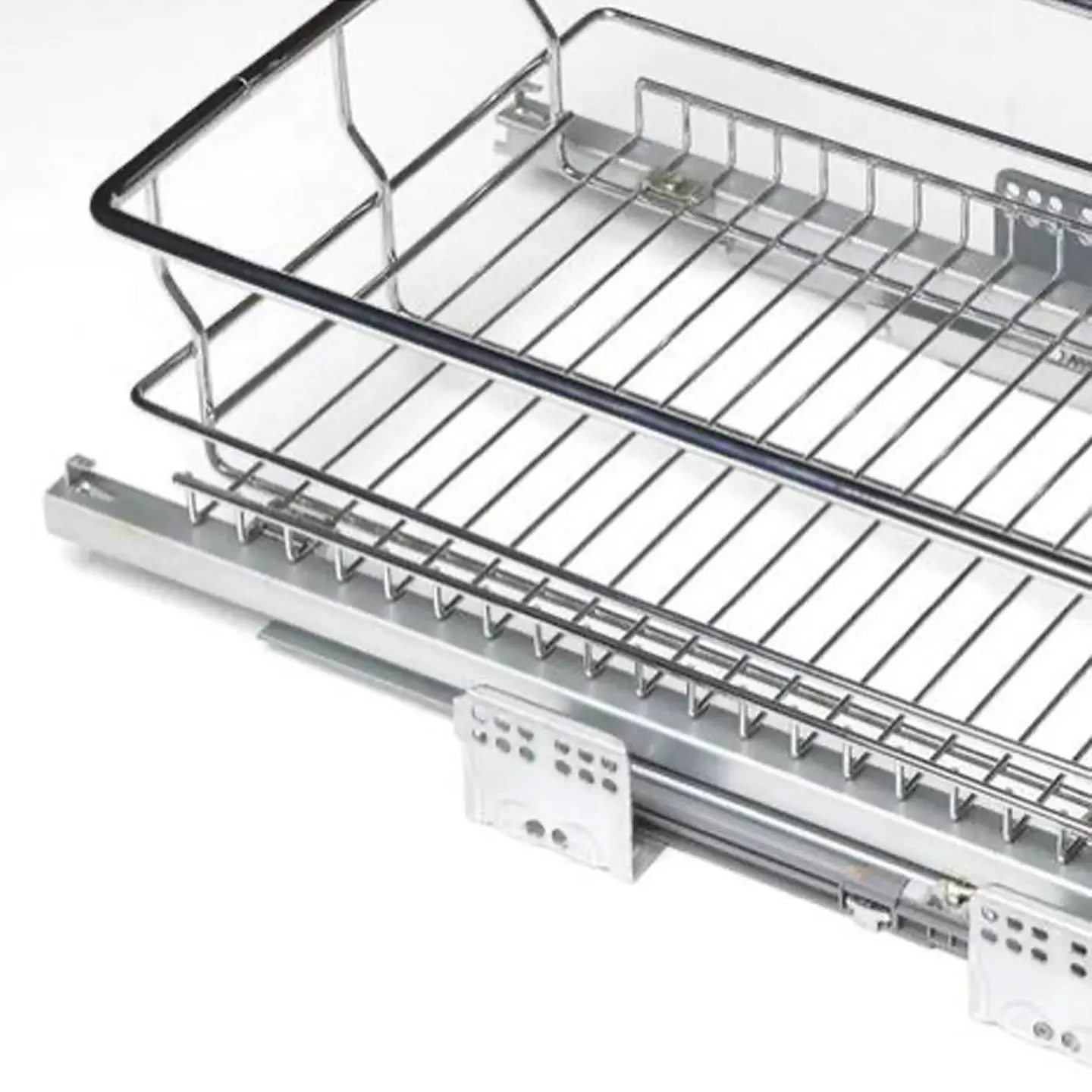 Cesta Cromada Extraíble Cierre Suave 800MM 1