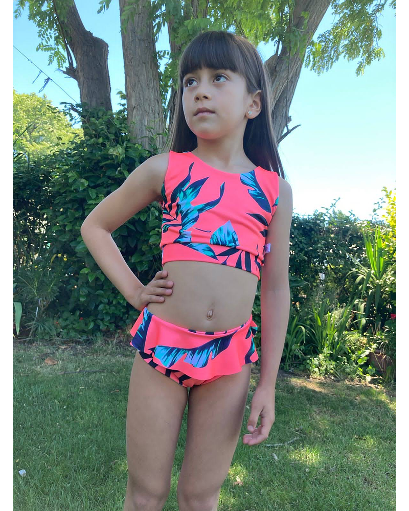 Top Matilda + calzón vuelitos estampado a elección