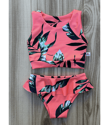 Top Matilda + calzón vuelitos estampado a elección