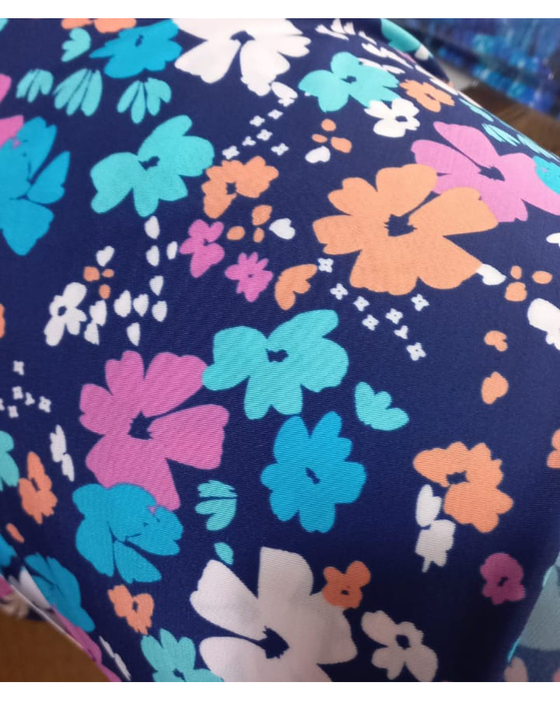 Top Trinidad estampado a elección + short de baño negro