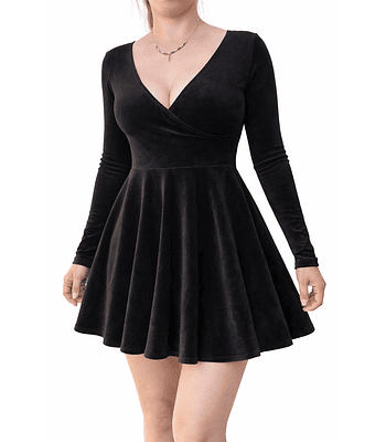 Vestido Ángeles terciopelo color a elección