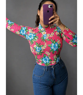 Body lycra beatle estampado a elección