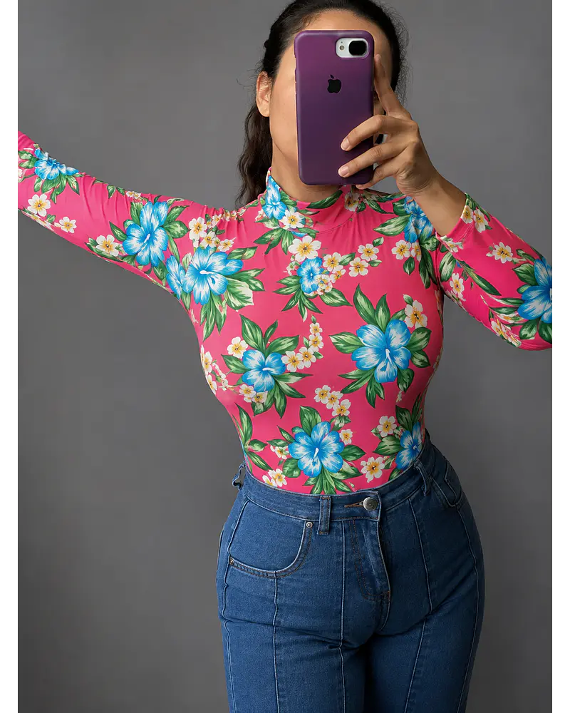 Body lycra beatle estampado a elección