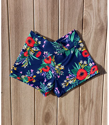 Pantaleta pretina estampado a elección