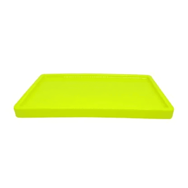 Bandeja Rectangular Fluor Amarillo