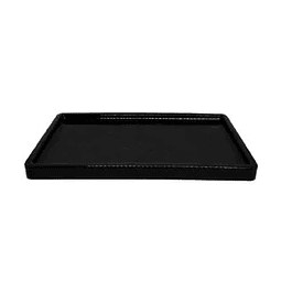 Bandeja Rectangular Negro