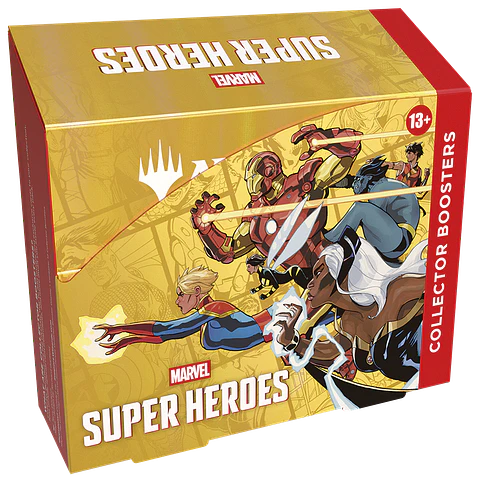 Marvel Super Heroes Collector Booster Box Case