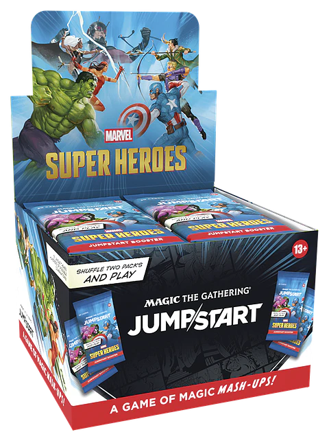Marvel Super Heroes Jumpstart Booster Box Case
