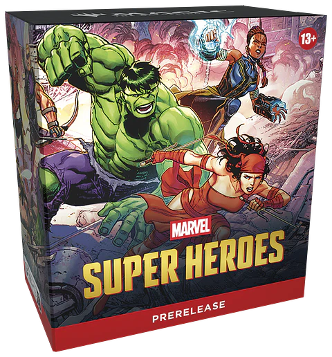 Marvel Super Heroes Prerelease Pack Case