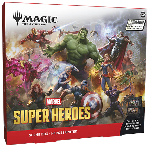 Marvel Super Heroes Scene Box Case