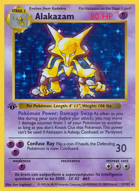 Alakazam #1 (Base Set)