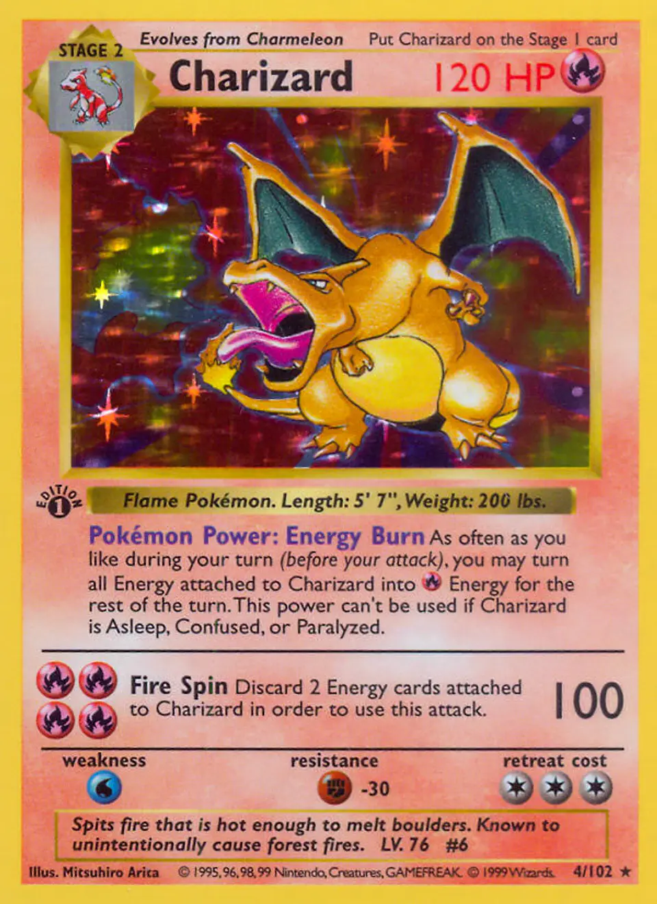 Charizard #4 (Base Set) 1