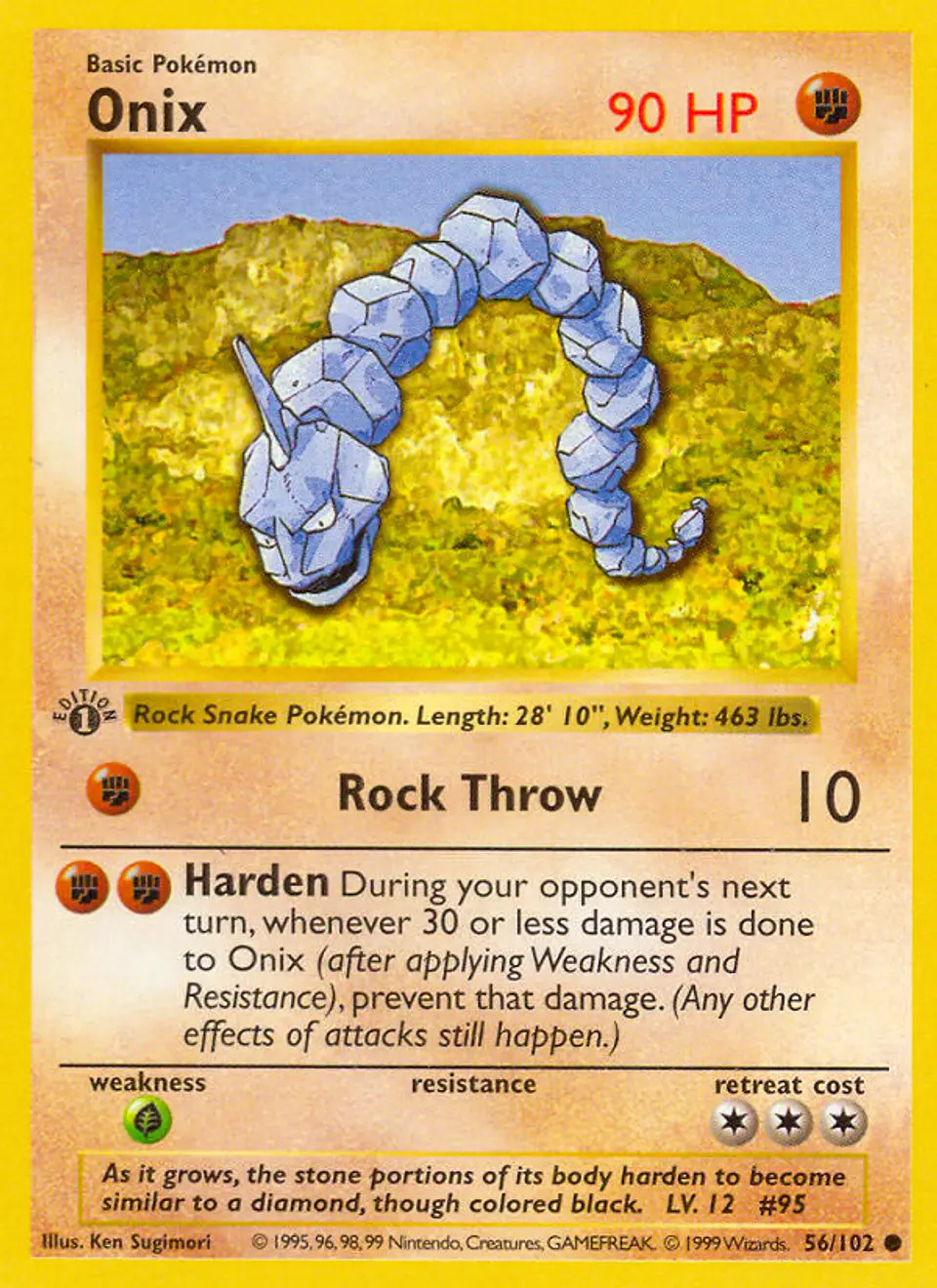 Onix #56 (Base Set) 1