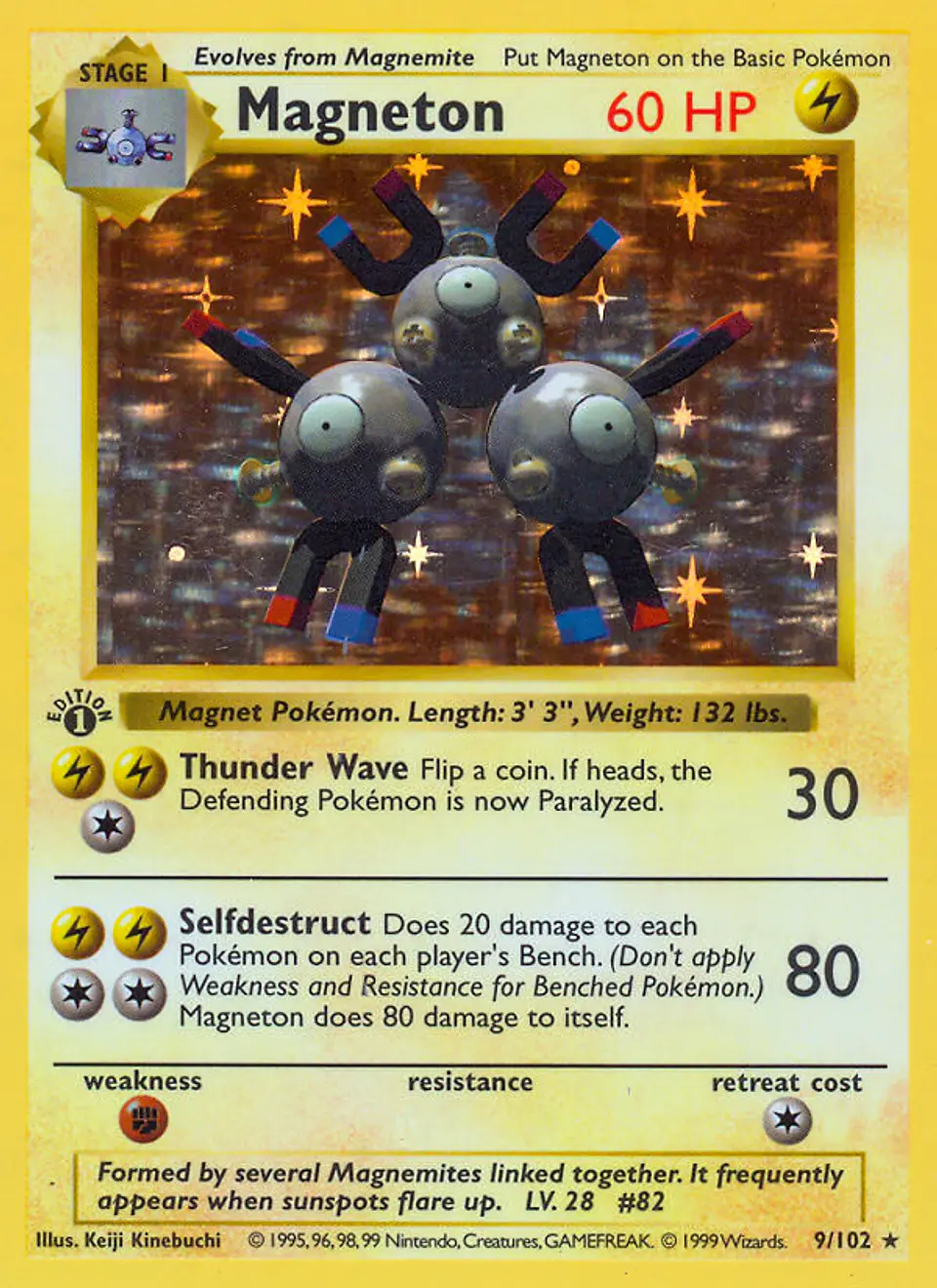 Magneton #9 (Base Set) 1