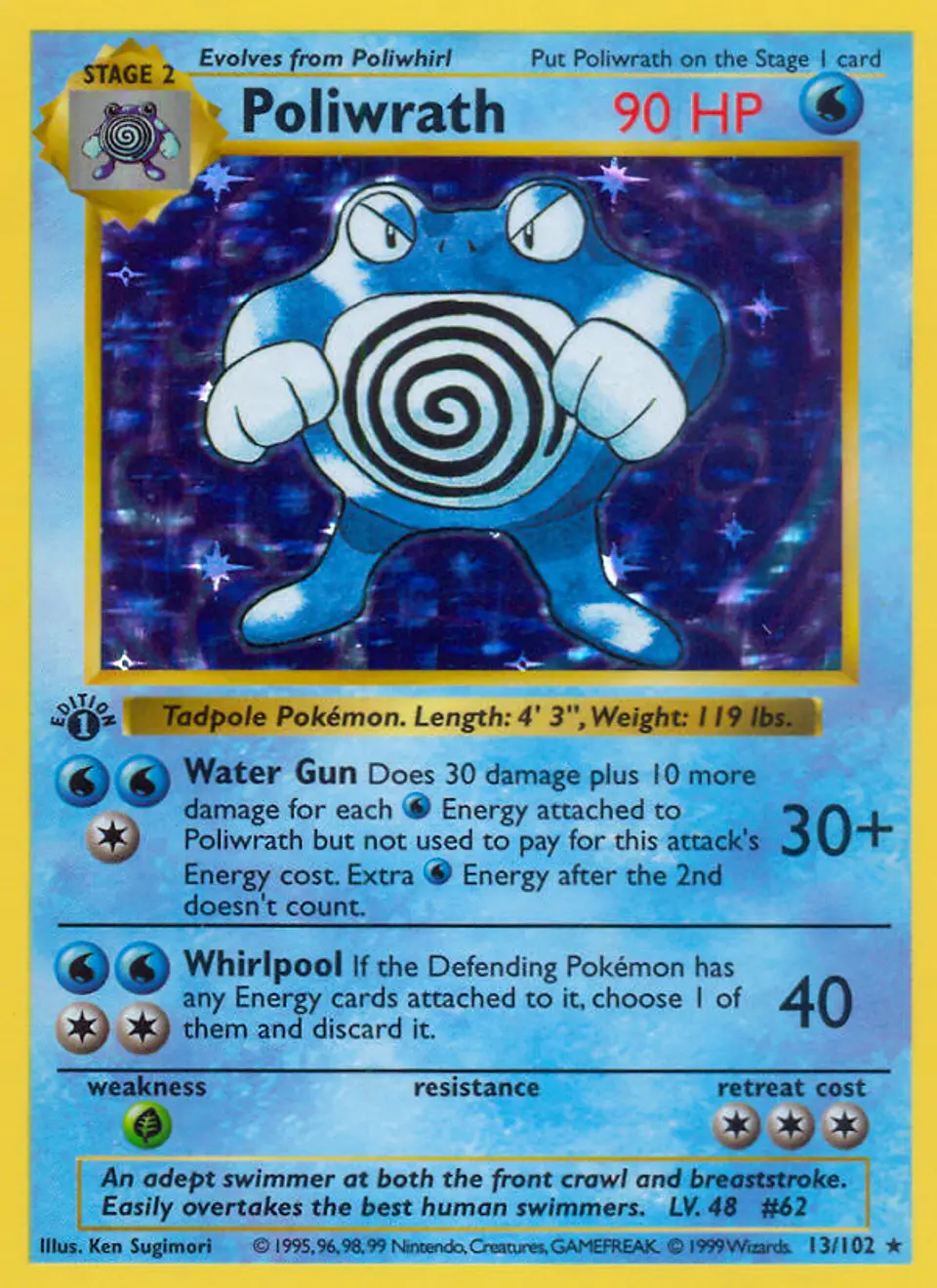Poliwrath #13 (Base Set) 1