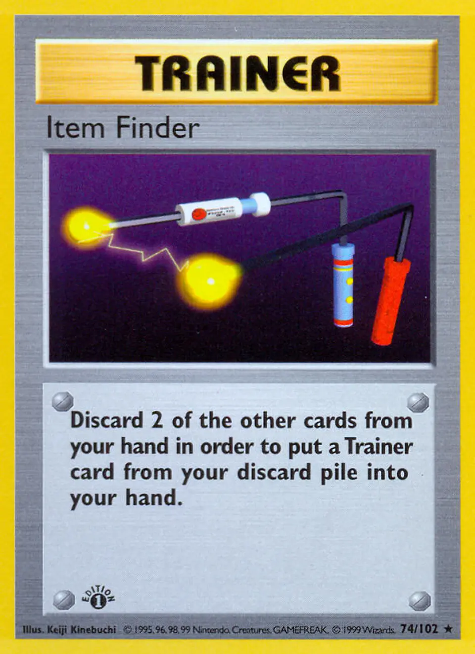 Item Finder #74 (Base Set) 1