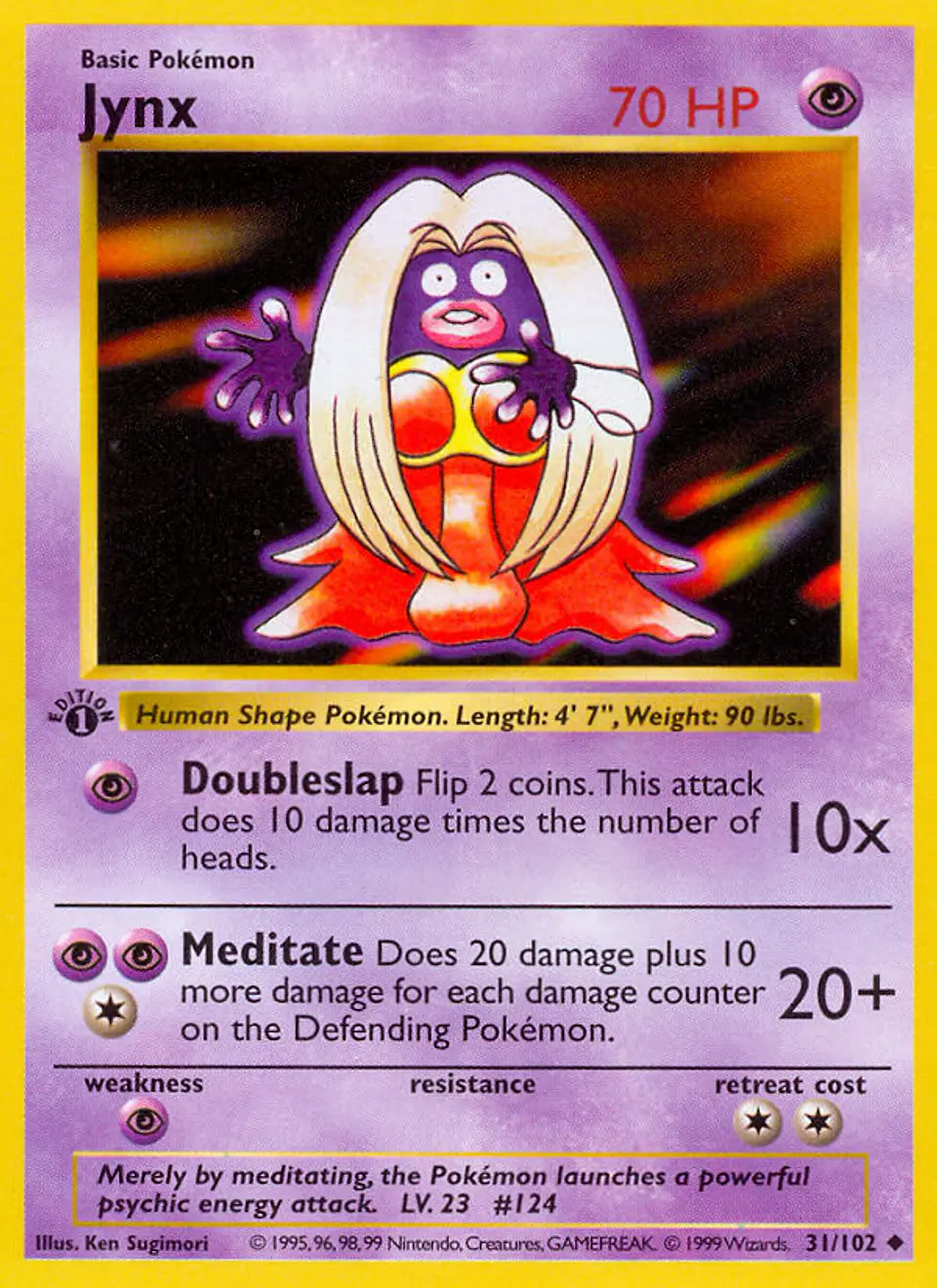 Jynx #31 (Base Set) 1