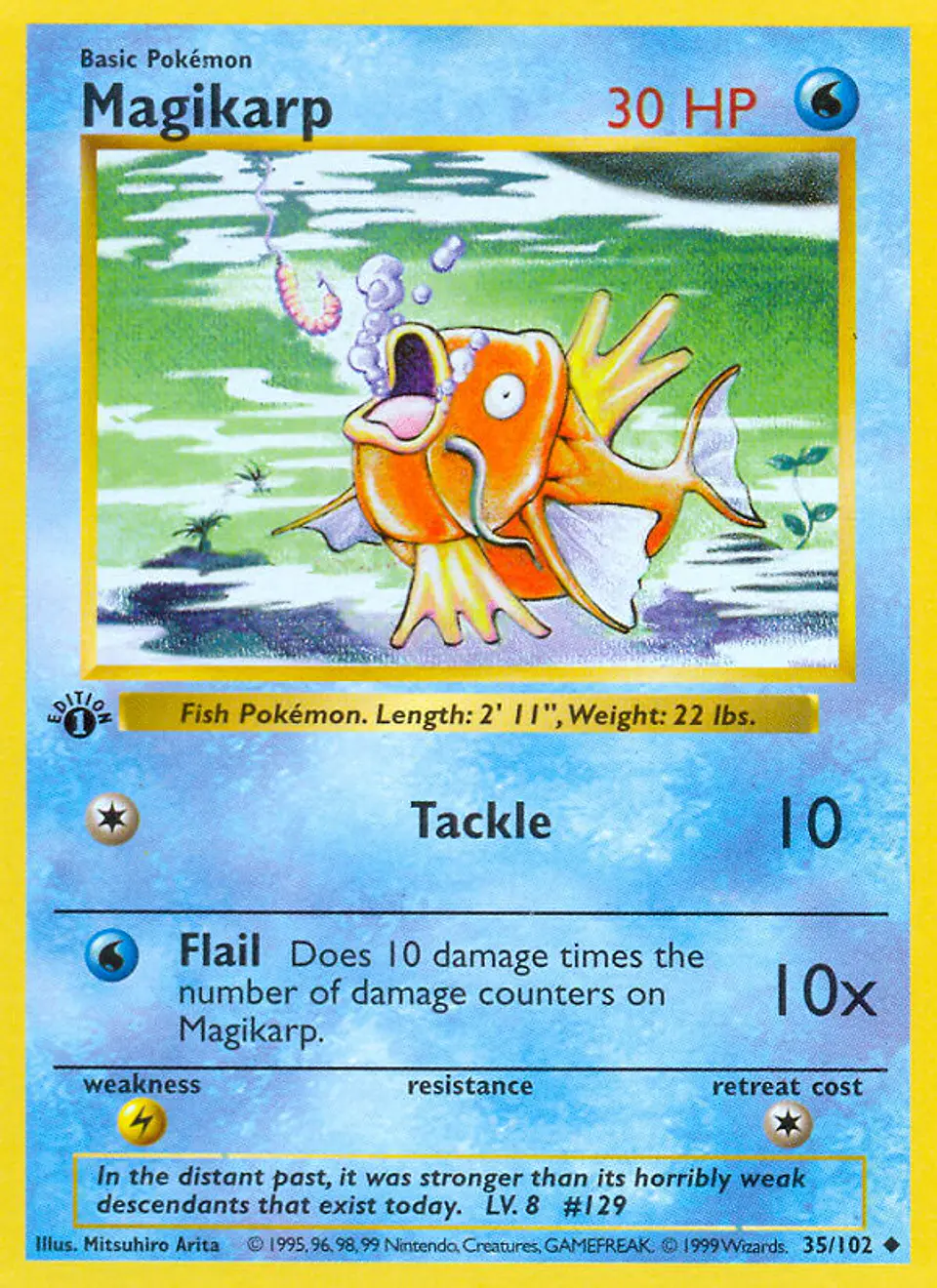 Magikarp #35 (Base Set) 1
