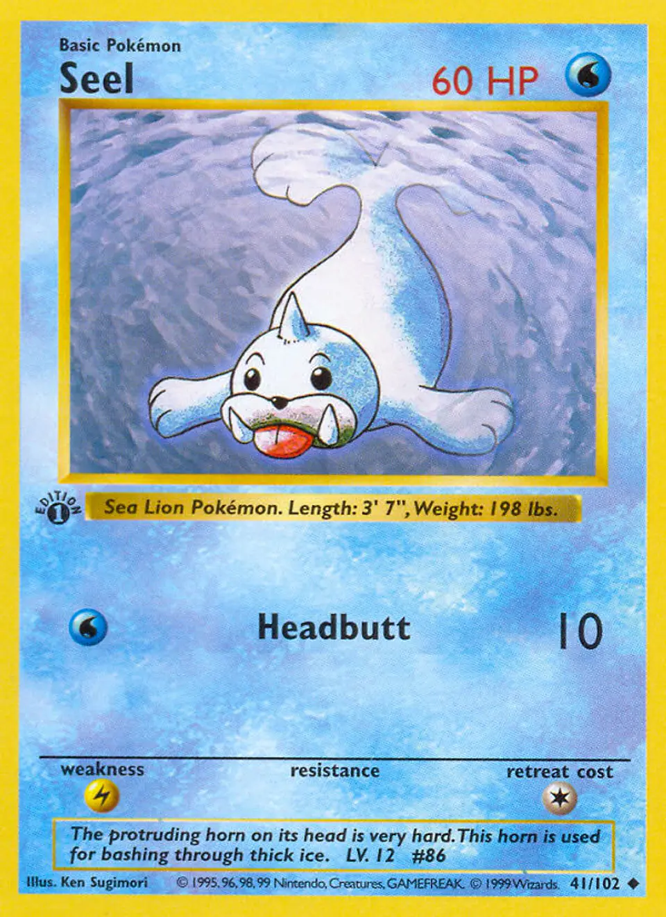 Seel #41 (Base Set) 1