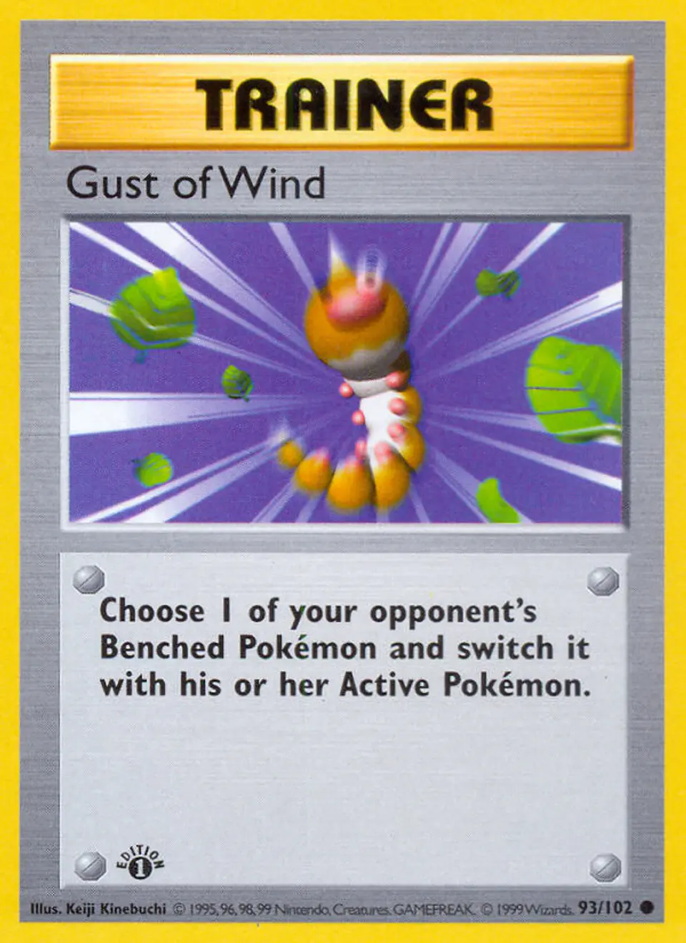 Gust of Wind #93 (Base Set) 1