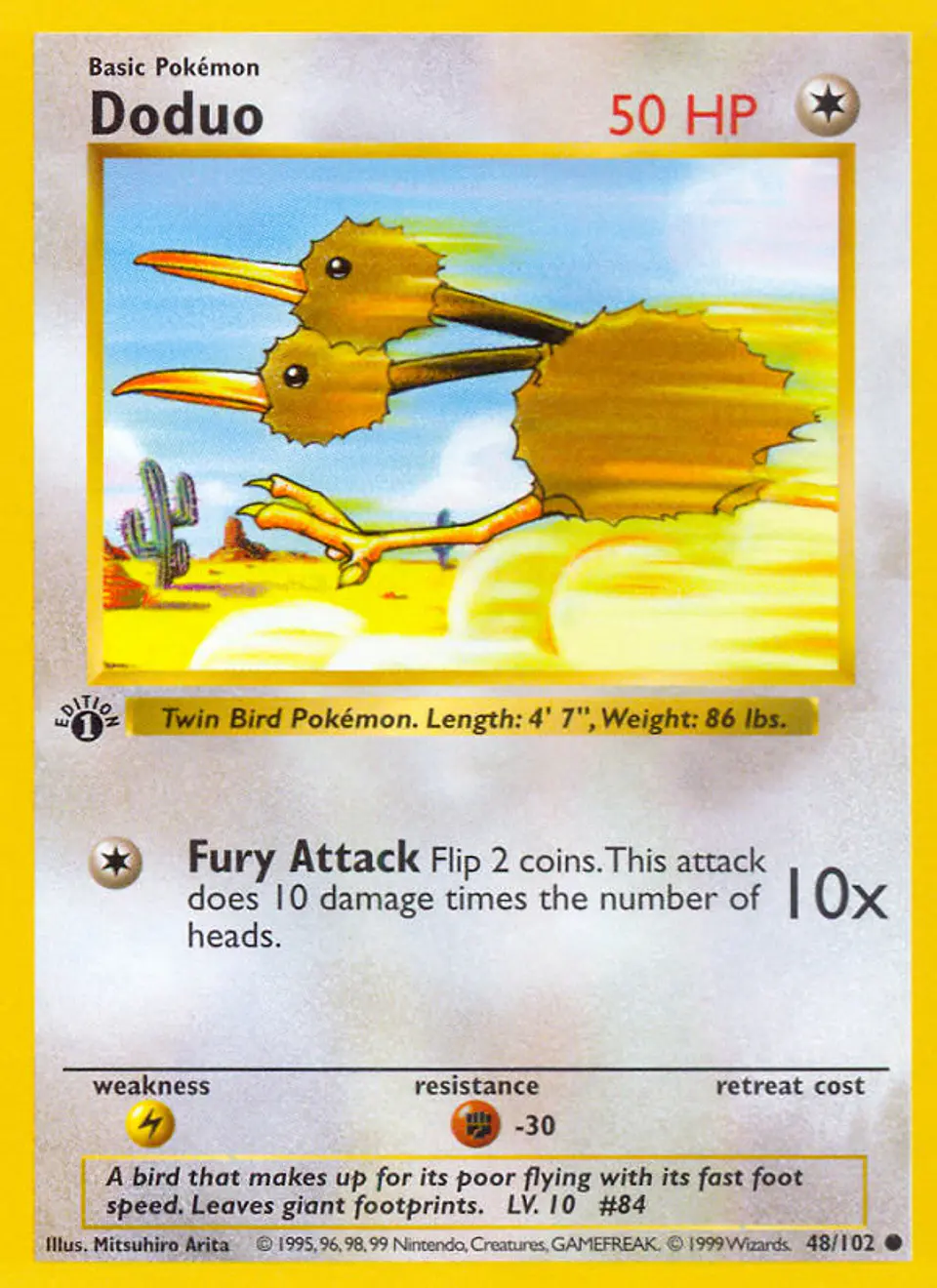 Doduo #48 (Base Set) 1
