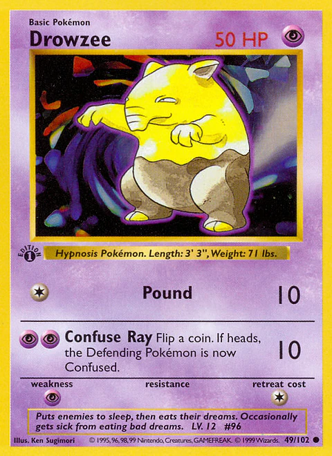 Drowzee #49 (Base Set)