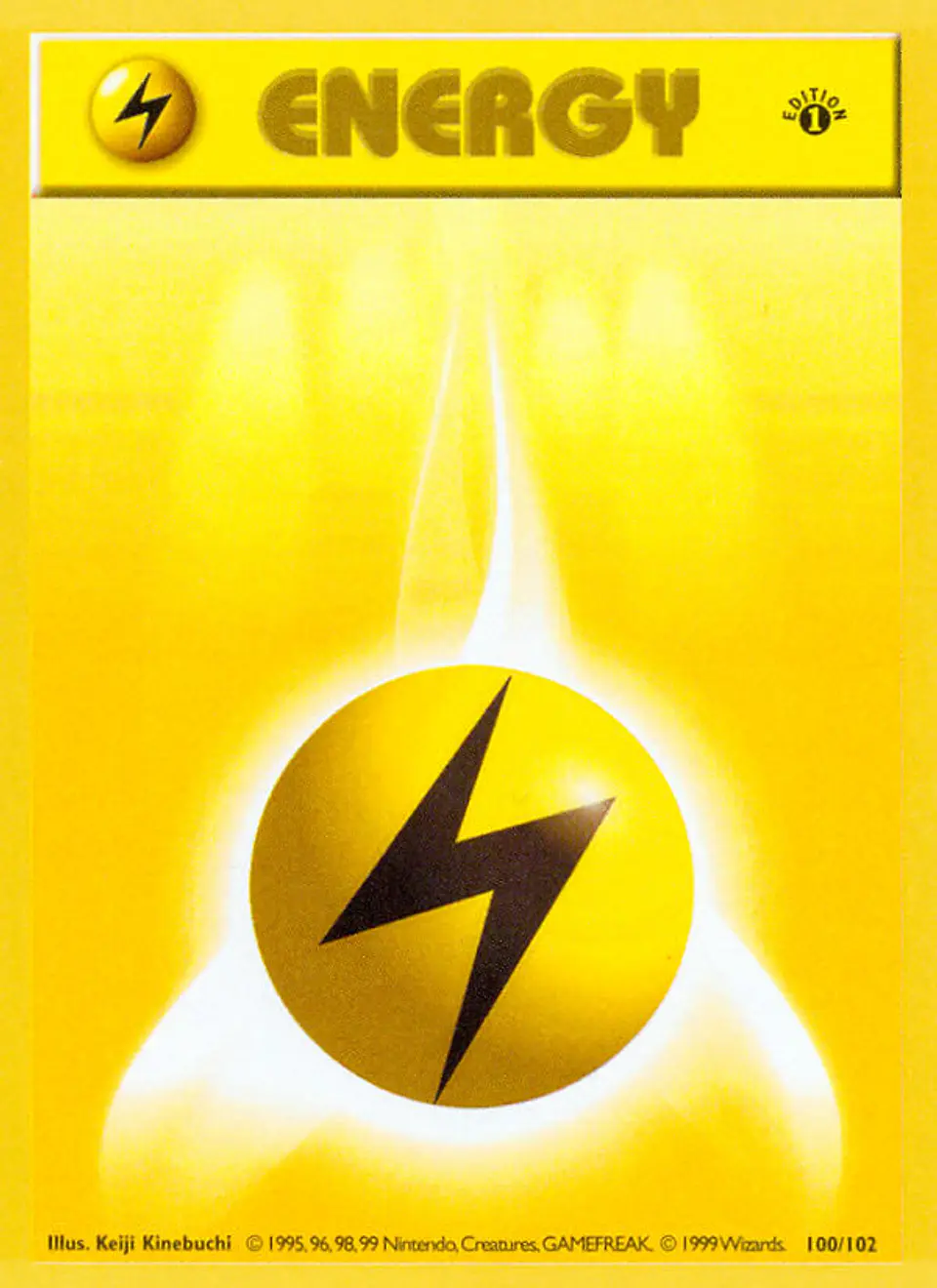 Lightning Energy #100 (Base Set) 1