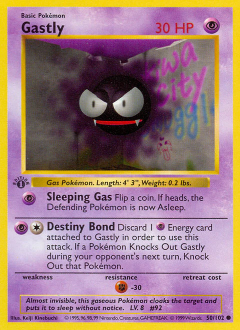 Gastly #50 (Base Set)