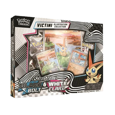 Victini Illustration Collection Scarlet & Violet Black Bolt White Flare