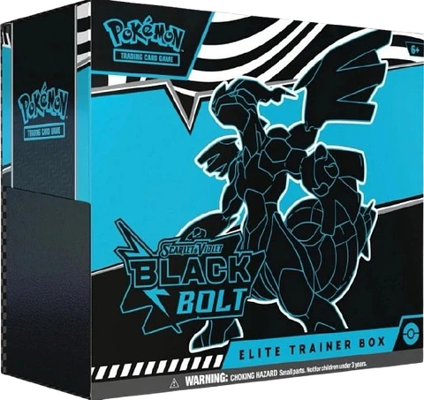 Escarlata y Violeta: Black Bolt - Caja Entrenador Elite ETB