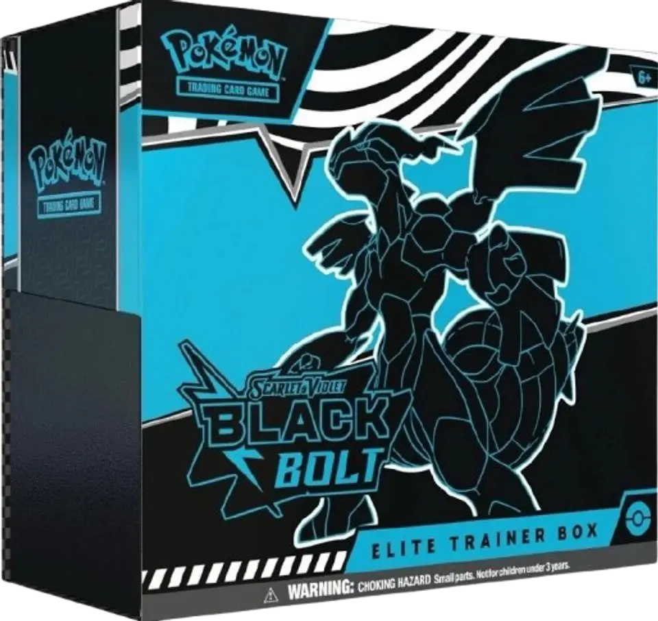 Escarlata y Violeta: Black Bolt - Caja Entrenador Elite ETB 1