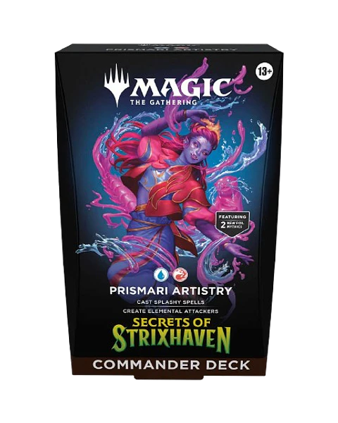 MTG Commander Deck Secrets of Strixhaven Prismari Artistry
